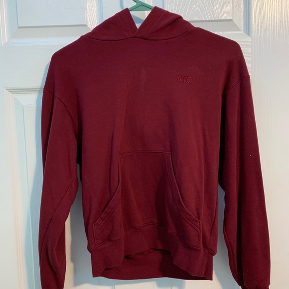 H&M Other - H&M burgundy hoodie